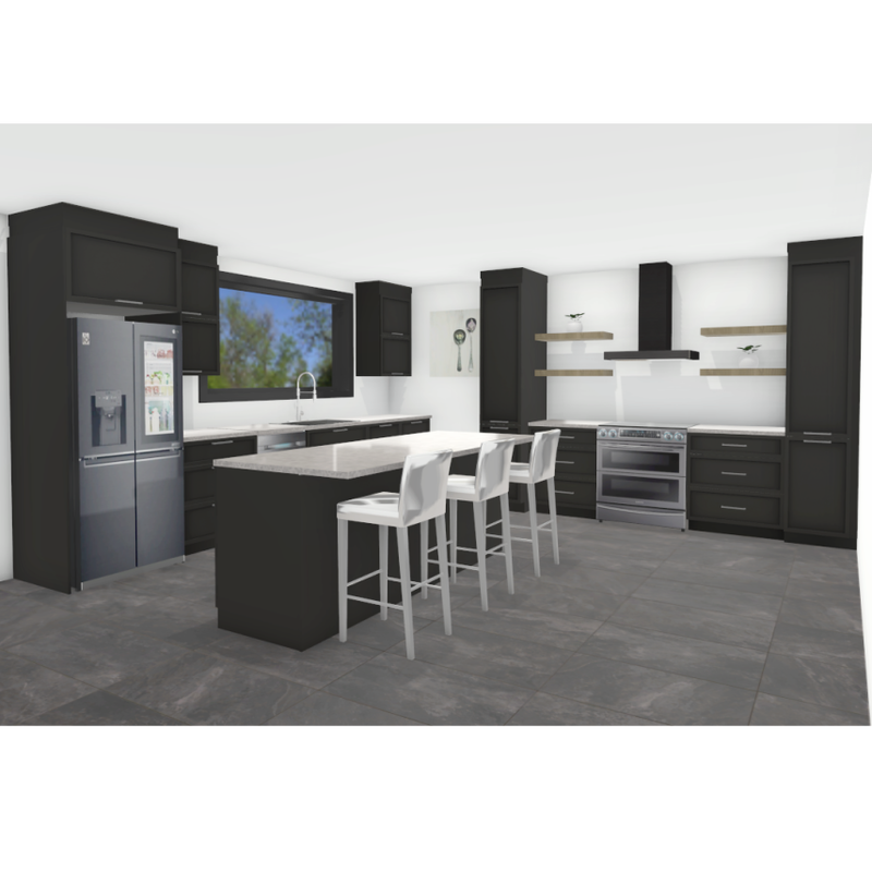Modern kitchen - Thermoplastic & Eurolaminate