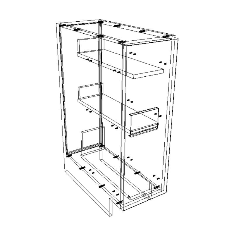 Bottom Spice Drawer - Kitchen - Eurolaminate