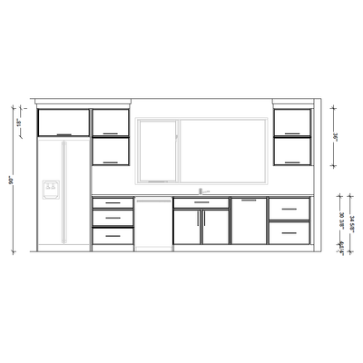 Modern kitchen - Thermoplastic & Eurolaminate