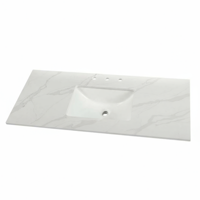 Quartz counter top with sink - Vanity