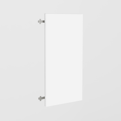 Door with hinges and plates - Eurolaminate