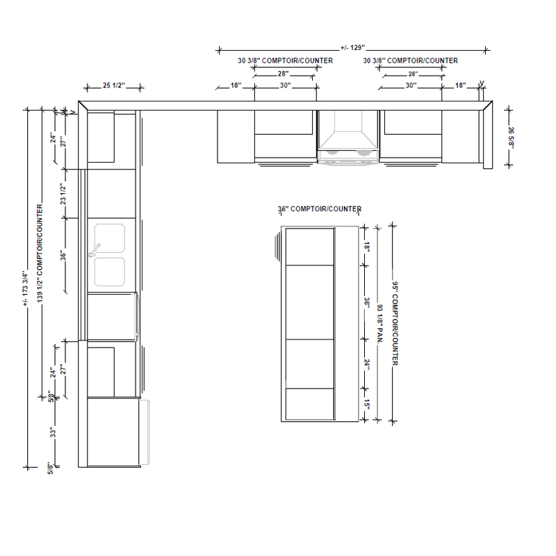 Modern kitchen - Thermoplastic & Eurolaminate