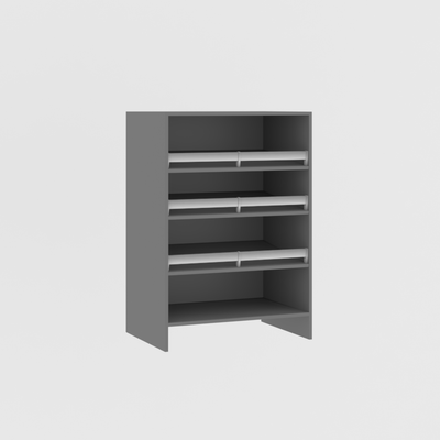 Base cabinet 2 doors with shoe rods