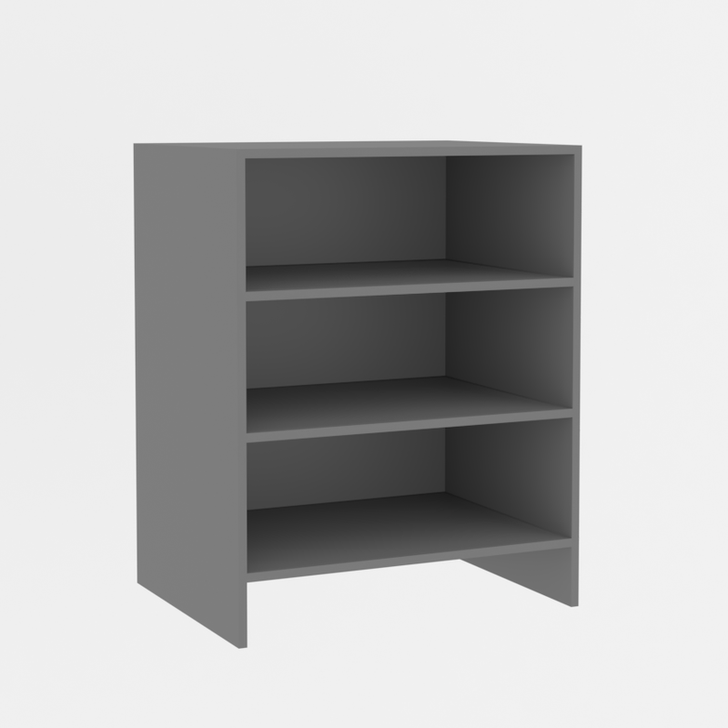 Base cabinet with shelves - 2 doors