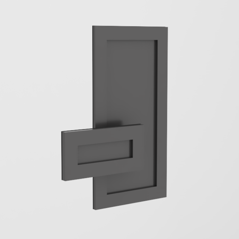 Drawer facing and false door - Thermoplastic