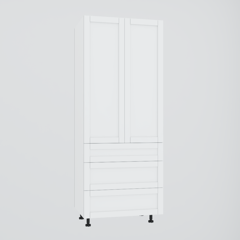 Pantry 2 Door and 3 Drawers - Kitchen - Thermoplastic Doors