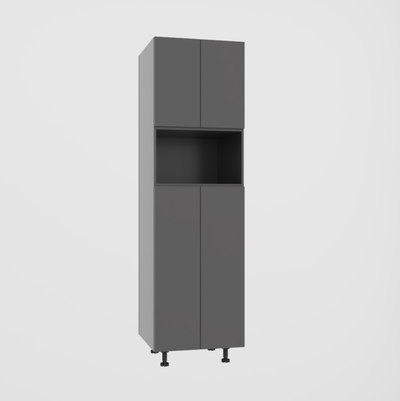 Niche Micro-wave 4 Doors Pantry - Kitchen - Eurolaminate