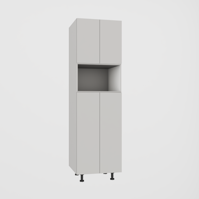 Niche Micro-wave 4 Doors Pantry - Kitchen - Eurolaminate
