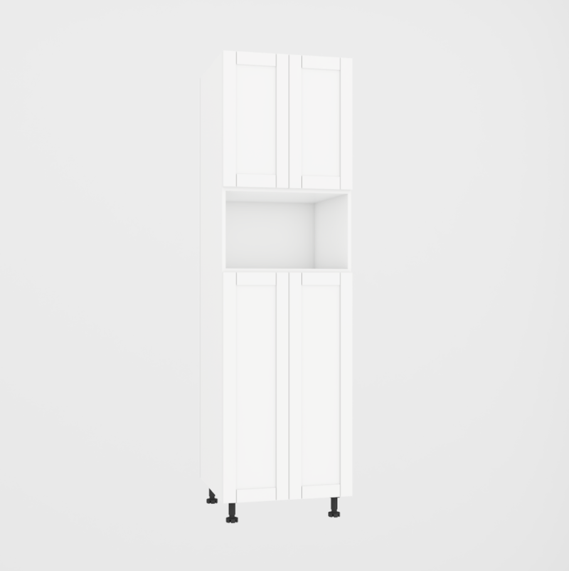 Niche Micro-wave 4 Doors Pantry - Kitchen - Thermoplastic door