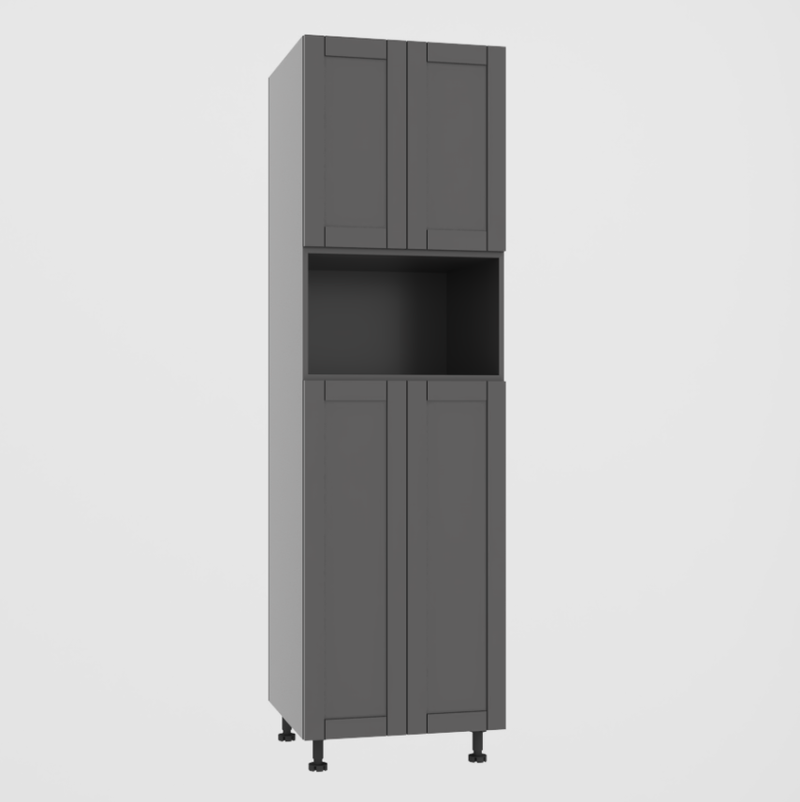 Niche Micro-wave 4 Doors Pantry - Kitchen - Thermoplastic door