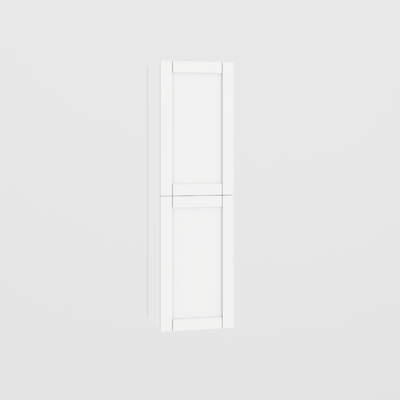 2 doors hanging linen closet - Vanity - Thermoplastic door