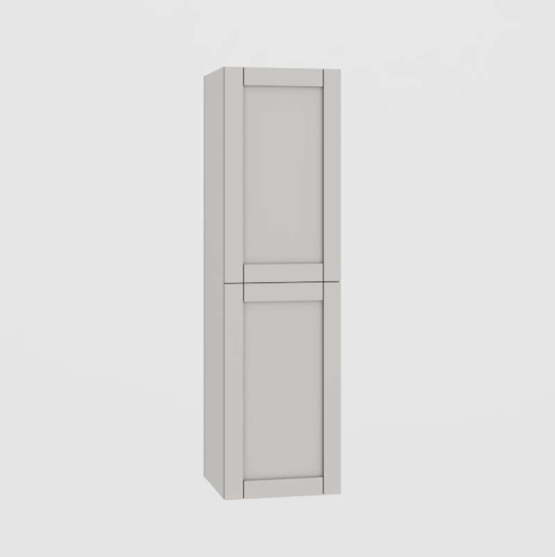 2 doors hanging linen closet - Vanity - Thermoplastic door