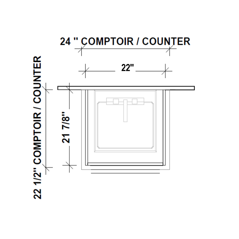 Modern Vanity - 24&