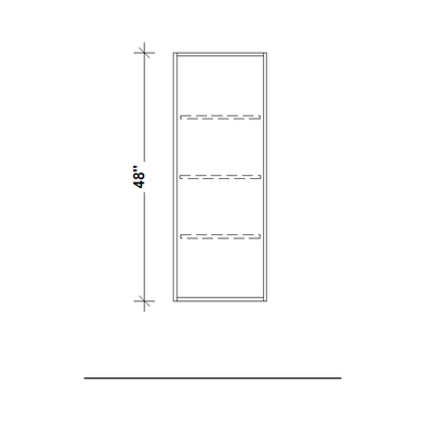 Modern Pantry - 1 door - Eurolaminate