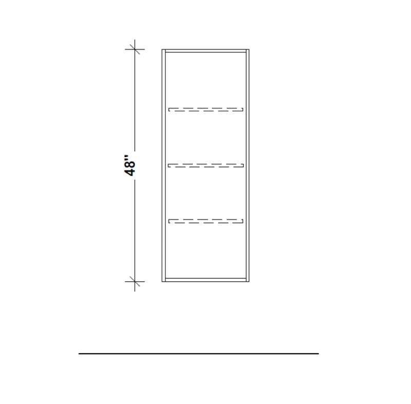 Modern Pantry - 1 door - Eurolaminate